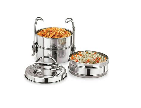 stainless steel leak proof lunch box india|stainless steel stackable lunch box.